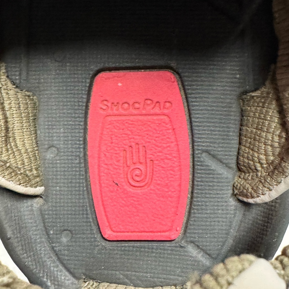 Teva Olive Green and Coral Outdoor Sandals - Picture 12 of 13